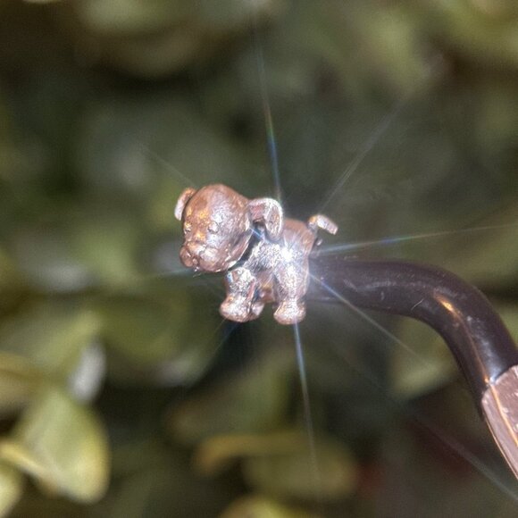 ️925 Silver Cute Dog Charm - Picture 2 of 5